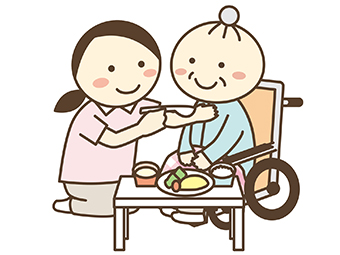 特養ホームでの食事介助スタッフ/g01_02262